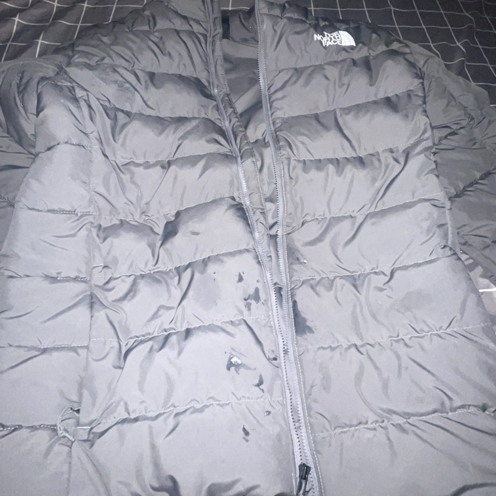The North Face Gray Quilted Jacket